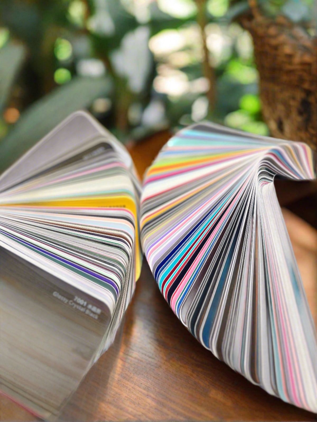 Zokkaa Automotive Vehicle Wrap Swatch Sample Book Deck