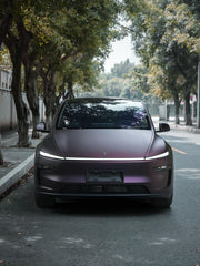 Satin Ghost Black Purple