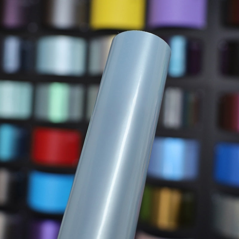 Glossy pearl tranquil blue