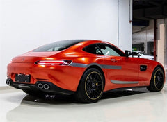 glossy metallic Dark Orange