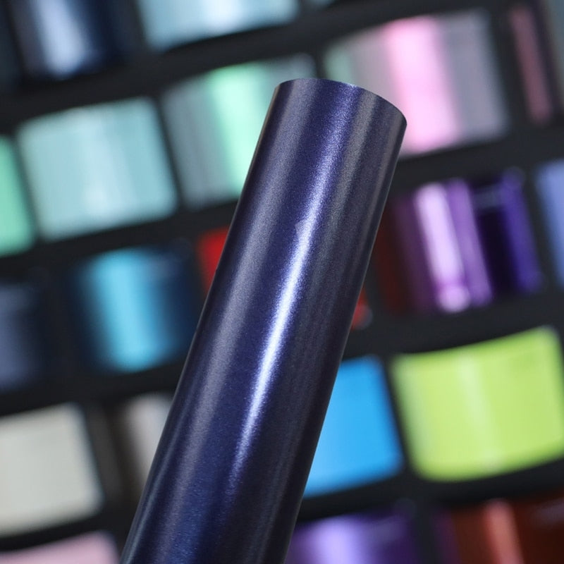 Satin Midnight Blue