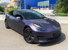 Metallic Grey Violet